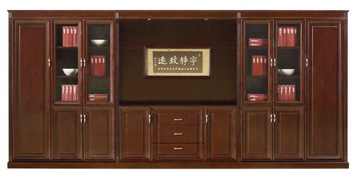 实木文件柜 SMWJG-004